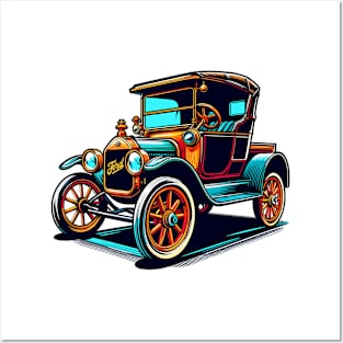 Ford Model T Posters and Art